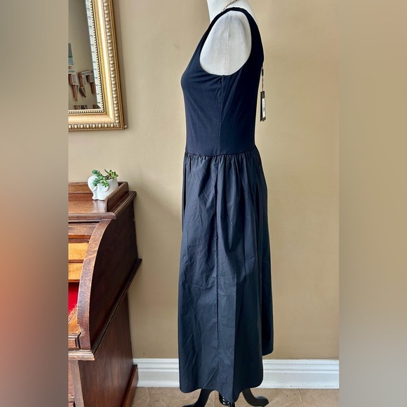 Rails Franca Jersey Sleeveless Midi Dress Black Size L NWT - Picture 10 of 14